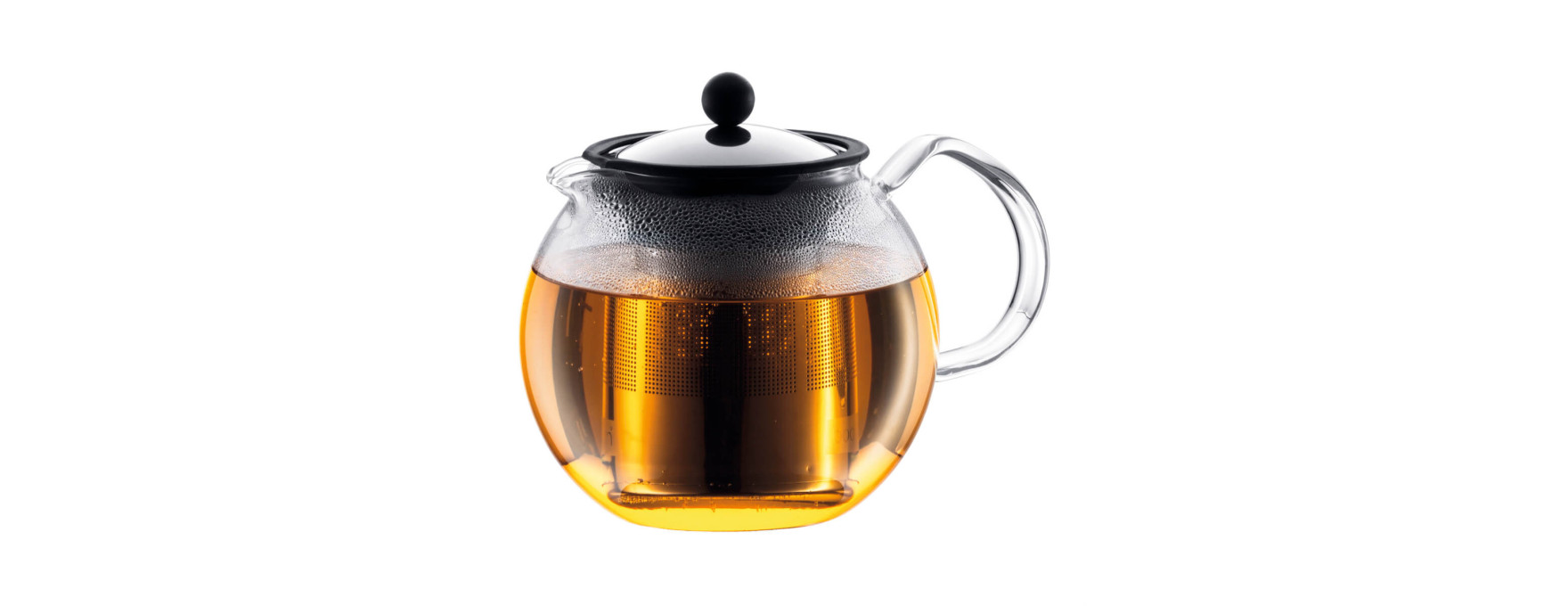 Théière en verre à piston avec filtre en inox Assam 1 L - Bodum
