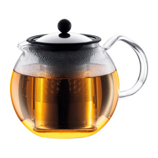 Théière en verre à piston avec filtre en inox Assam 1 L - Bodum