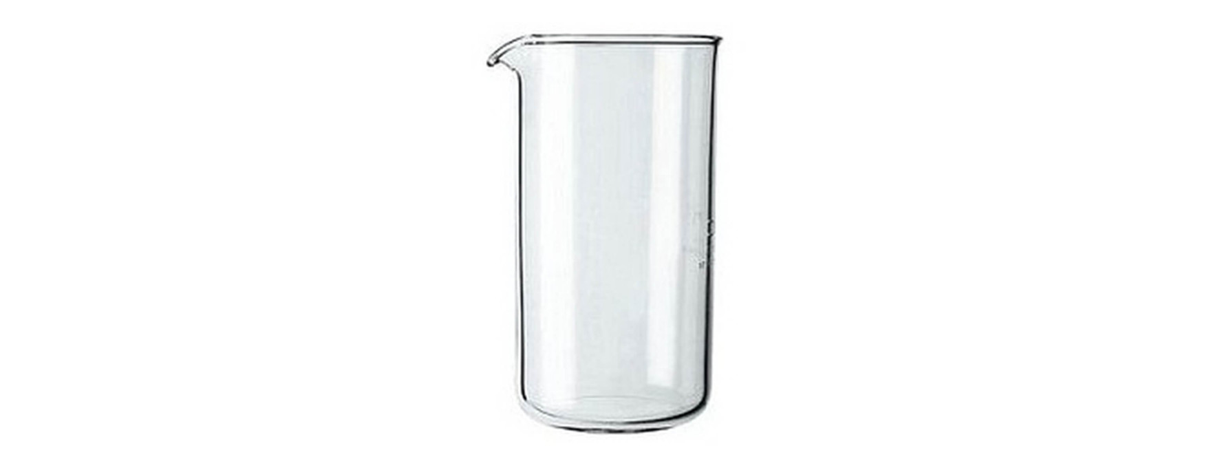 Pièce de rechange : verre de rechange cafetière 8 tasses - B