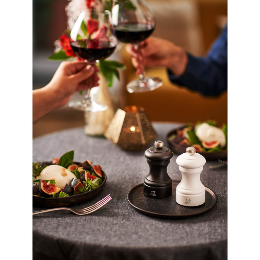 Coffret duo moulins Bistro 10cm noir/blanc - Peugeot