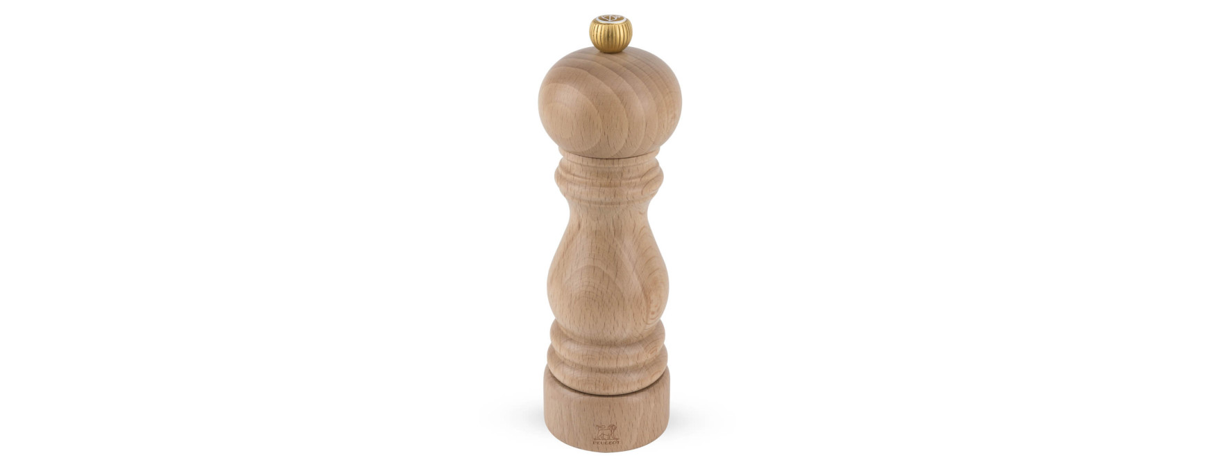 Moulin à sel sec Paris Uselect bois naturel 18cm - Peugeot
