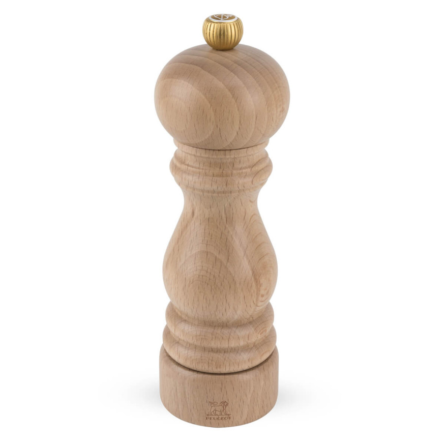 Moulin à sel sec Paris Uselect bois naturel 18cm - Peugeot