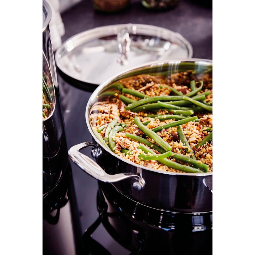 Sauteuse inox Chef avec couvercle 28 cm  - Beka