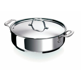 Sauteuse inox Chef avec couvercle 28 cm  - Beka