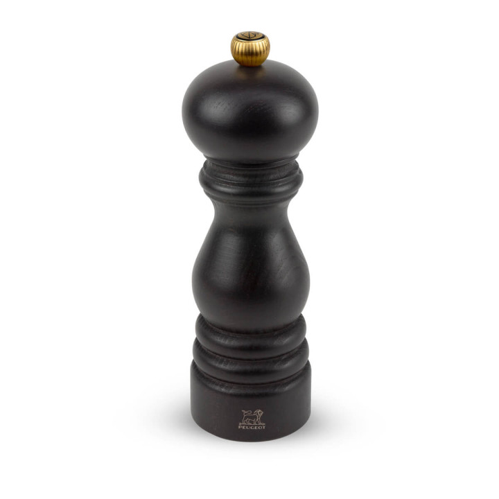 Moulin à vrai poivre Paris Uselect  bois chocolat 18cm