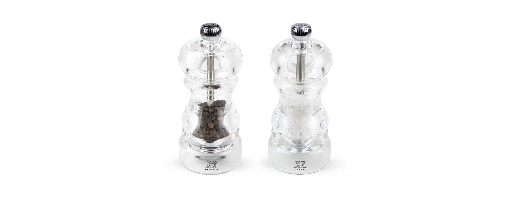 Coffret duo moulins Nancy sel et poivre 12cm - Peugeot