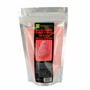 Sucre pour barbe à papa goût pomme d´amour 400 gr - Patisdecor