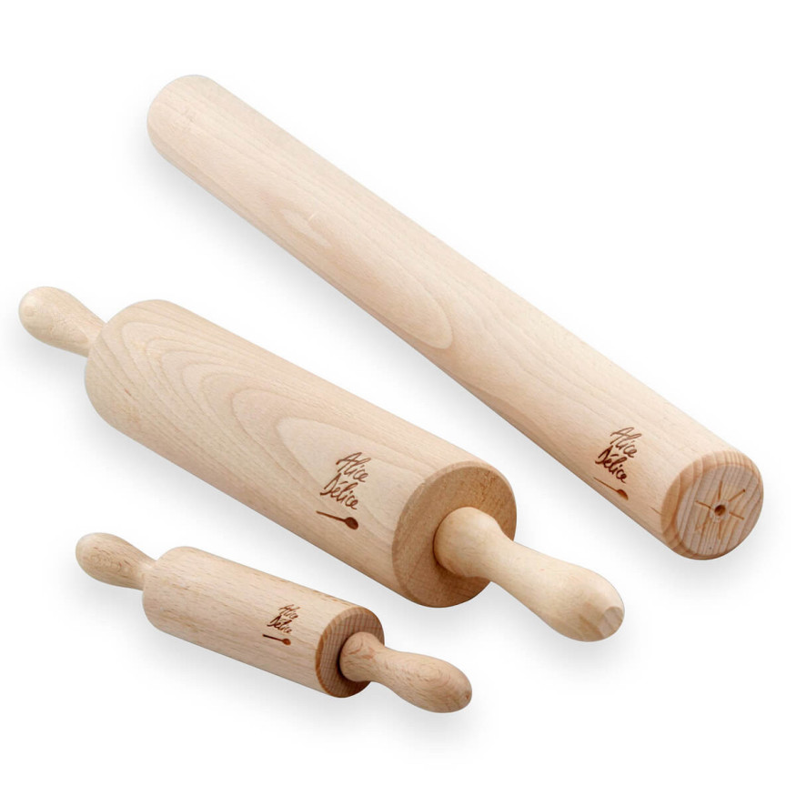 Rouleau à pâtisserie en bois 42 cm - Alice Délice
