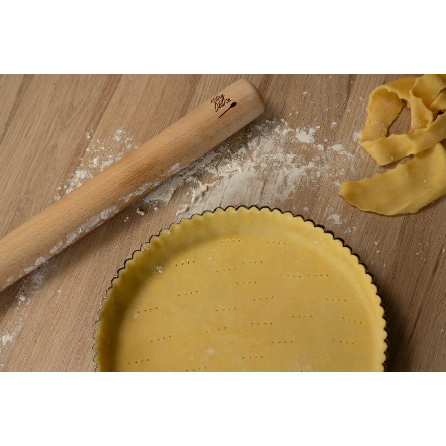 Rouleau à pâtisserie en bois 42 cm - Alice Délice