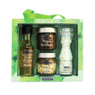 Coffret autour du basilic - Savor et Sens