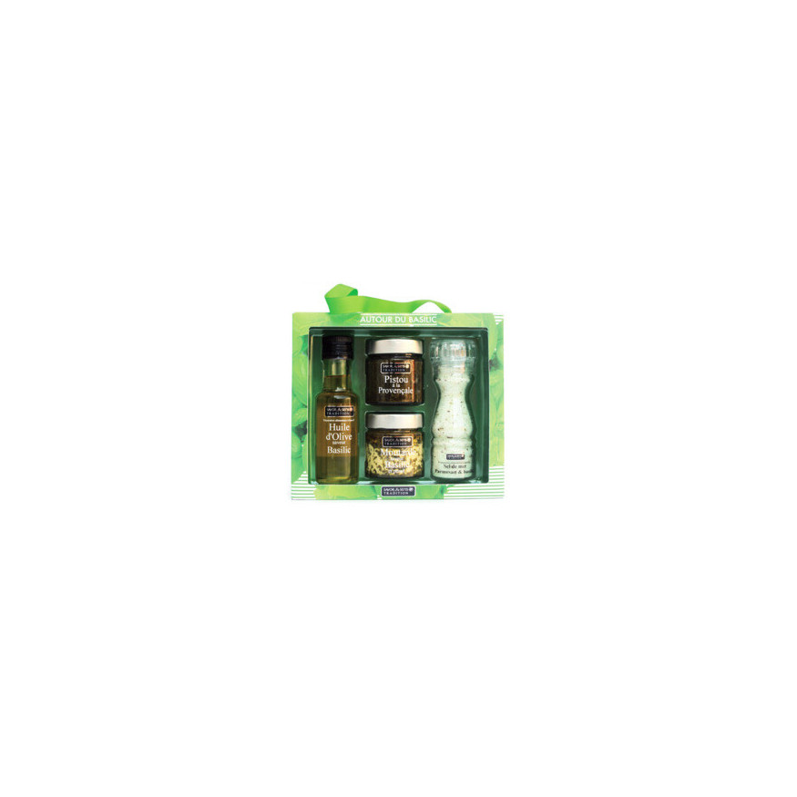 Coffret autour du basilic - Savor et Sens