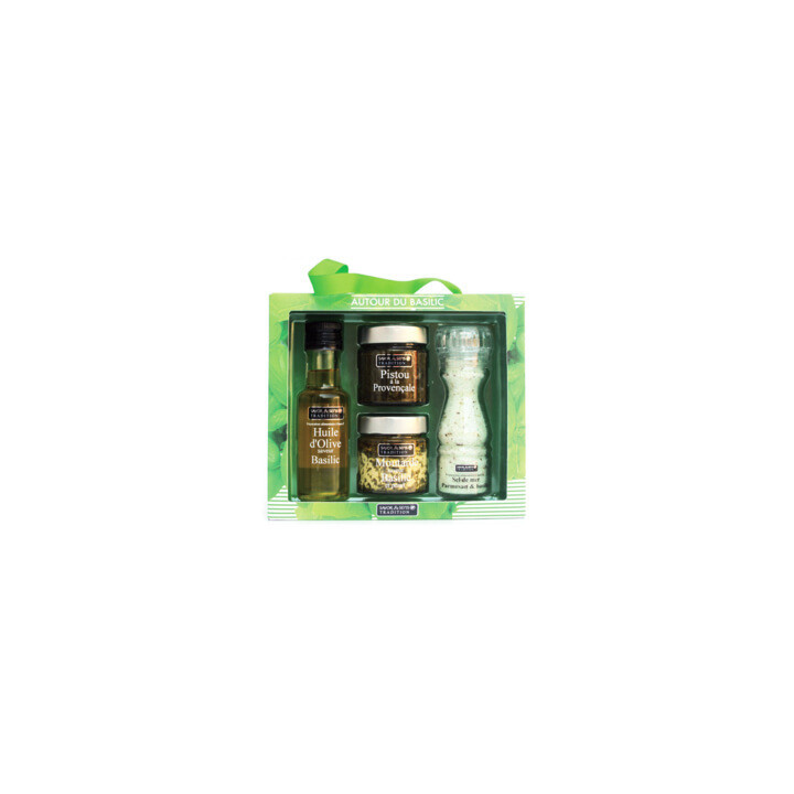 Coffret autour du basilic - Savor et Sens