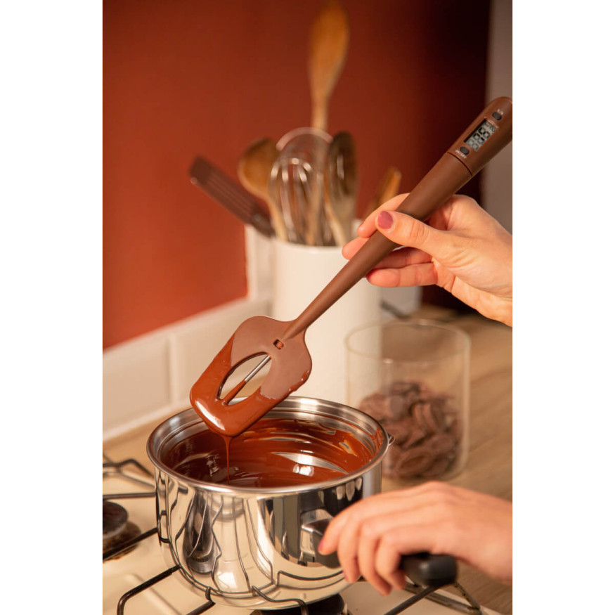 Casserole bain-marie avec couvercle en inox 1,2 L - Artame