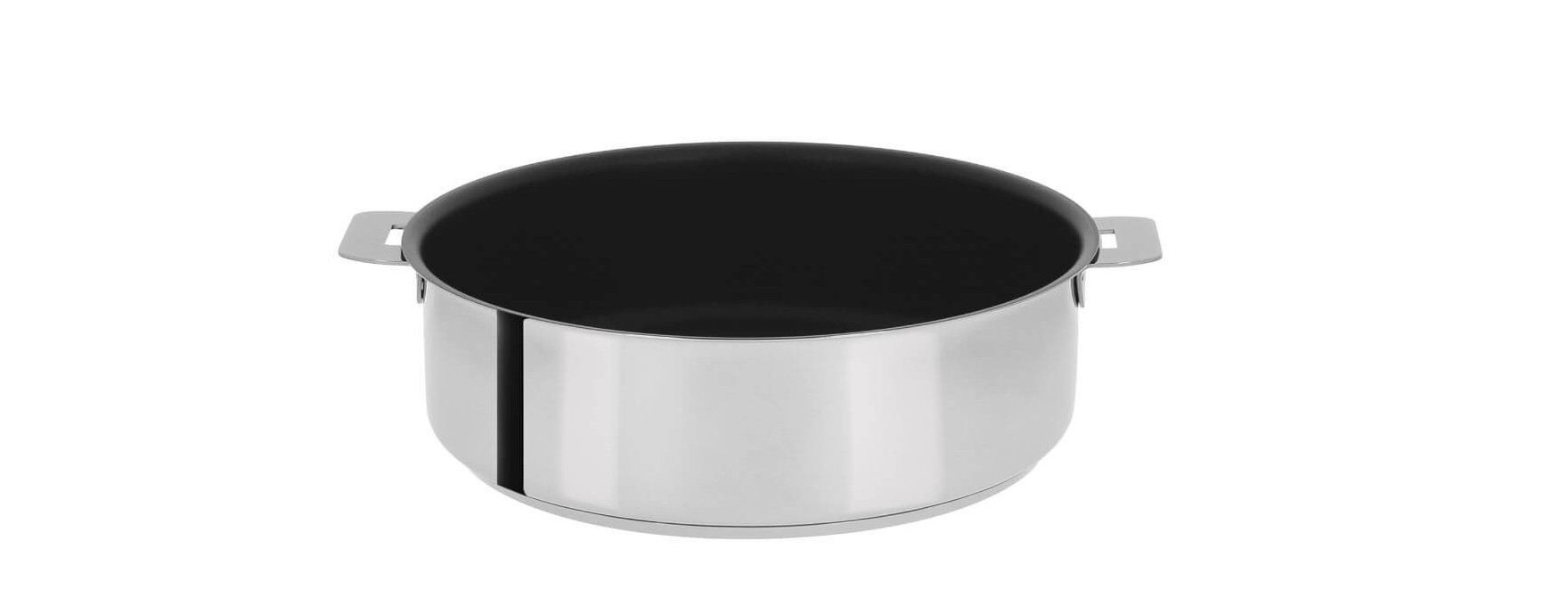 Sauteuse amovible revétue Mutine 28 cm  - Cristel