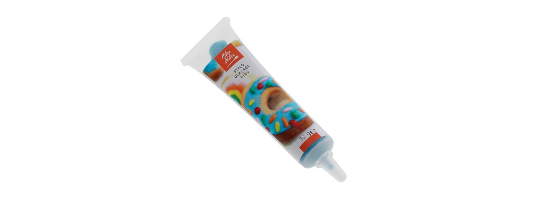 Stylo de glaçage pour décorer les biscuits bleu clair 32 gr
