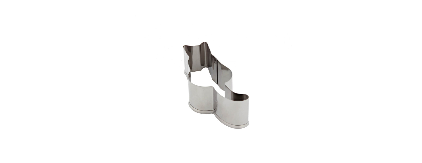 emporte-pièce en inox chat assis 6,5 cm - Birkmann