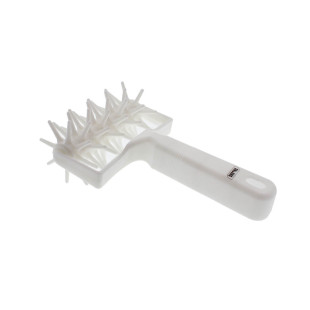 Rouleau pique-pâte en plastique blanc - Ibili