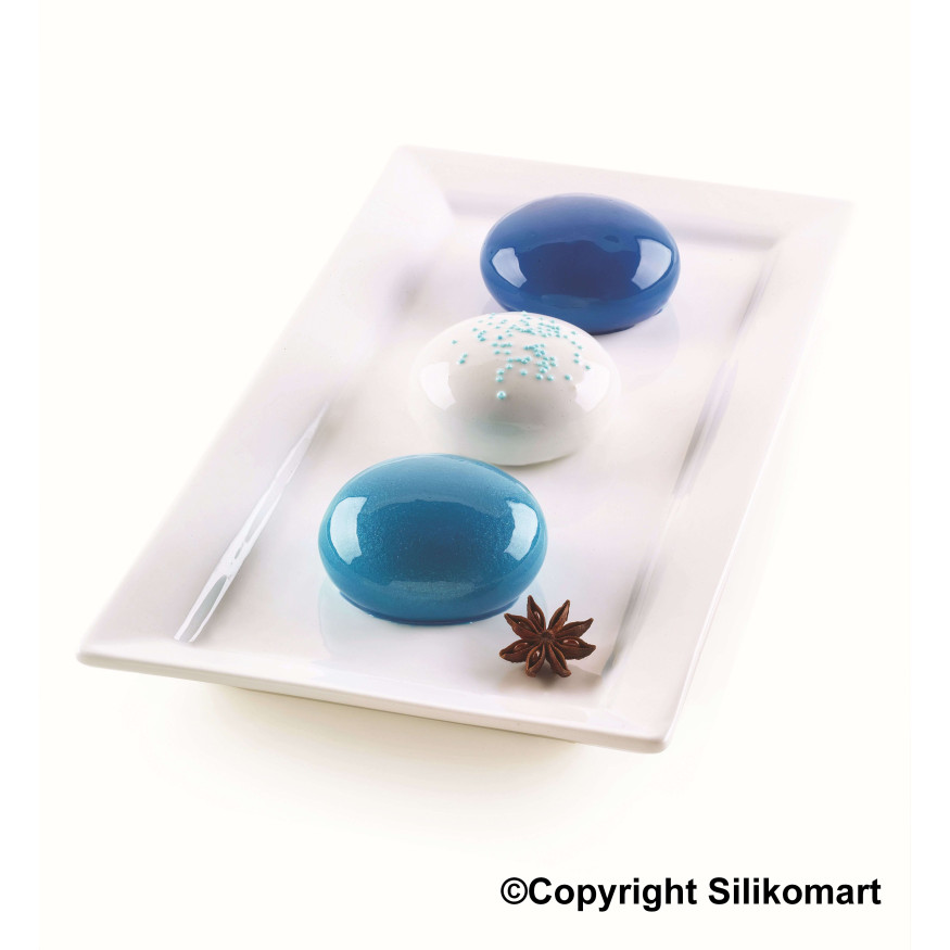 Moule en silicone 3D 6 mini Goccia - Silikomart
