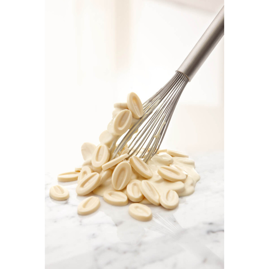 Sac de fèves chocolat blanc Ivoire 35% 1 kg - Valrhona