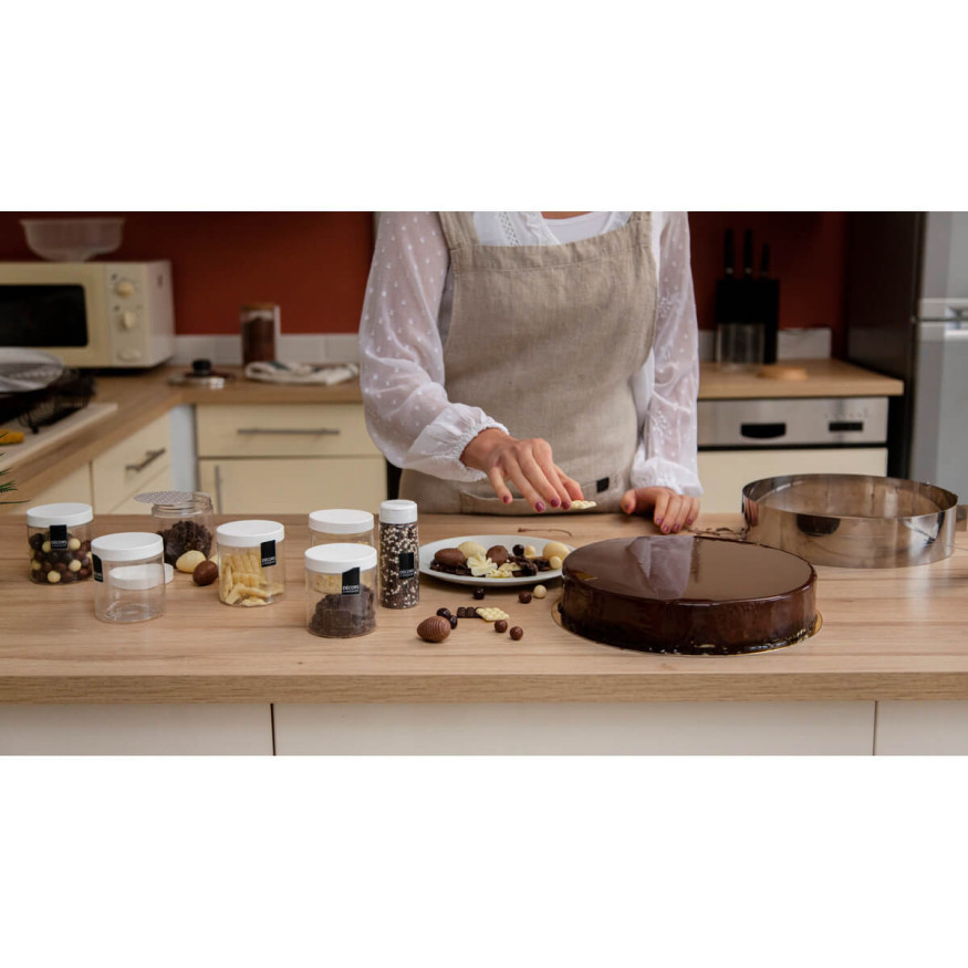 Décor à parsemer : perles en chocolat croustillantes crispie