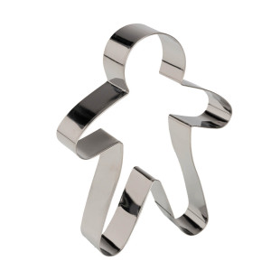 Emporte-pièce à brioche bonhomme mannele 3 x 11 x 14 cm - Pa
