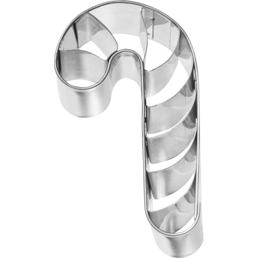 Emporte-pièce en inox de Noël : canne à sucre Noël 7 cm - Bi