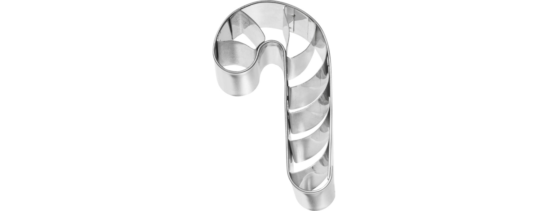 Emporte-pièce en inox de Noël : canne à sucre Noël 7 cm - Bi