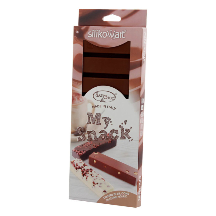 Moule à chocolat en silicone My Snack barres chocolatées - S