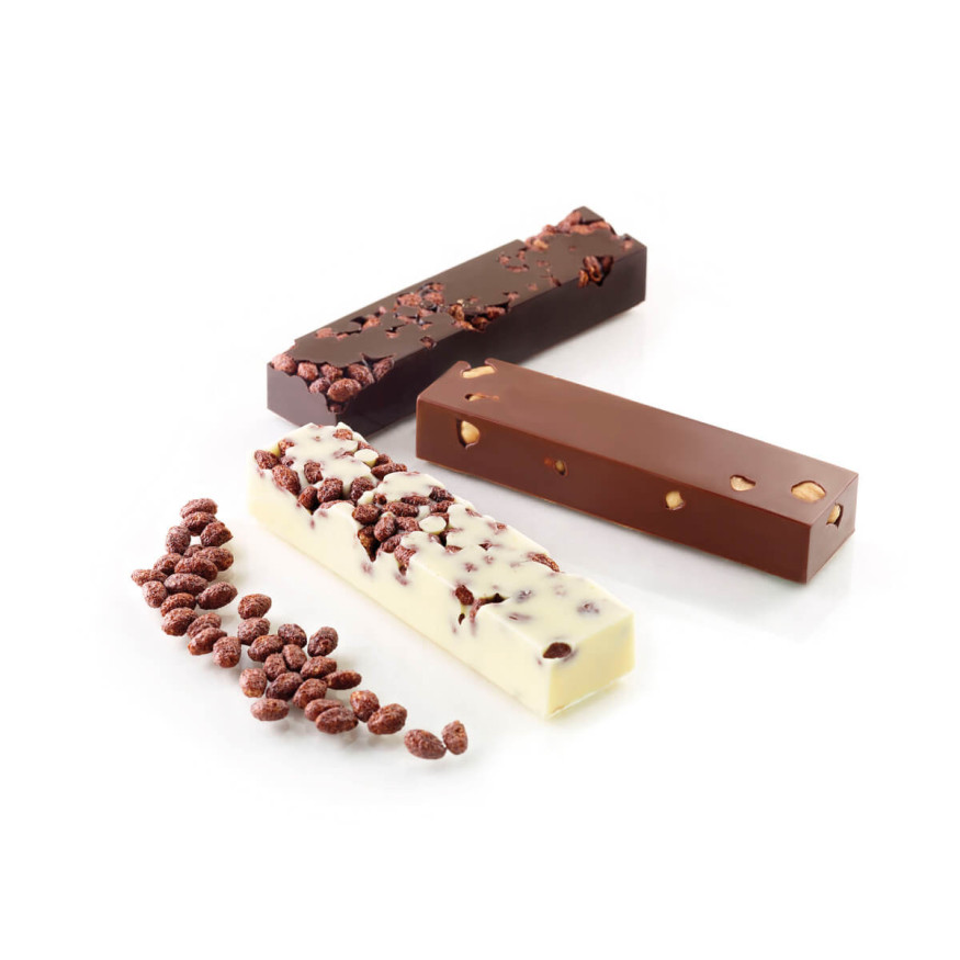 Moule à chocolat en silicone My Snack barres chocolatées - S
