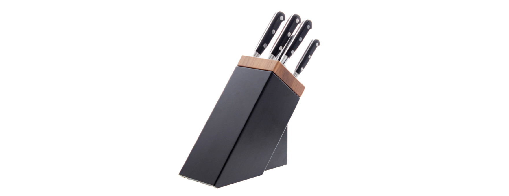 Bloc 5 couteaux idéal forges rivets inox Sarlat - Sabatier