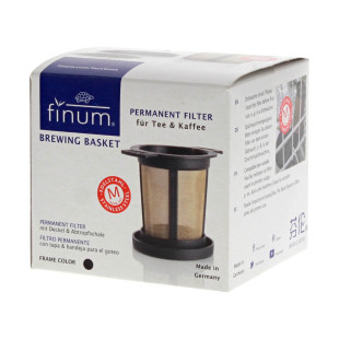 Filtre panier infuseur taille M noir - Finum