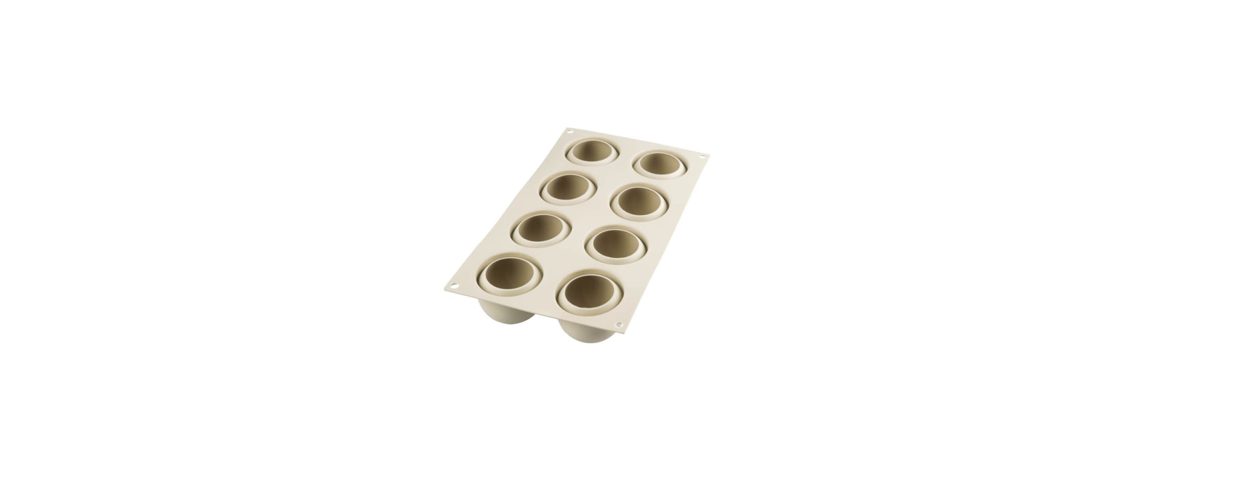 Moule en silicone 3D 8 Dolce Tartufo - Silikomart