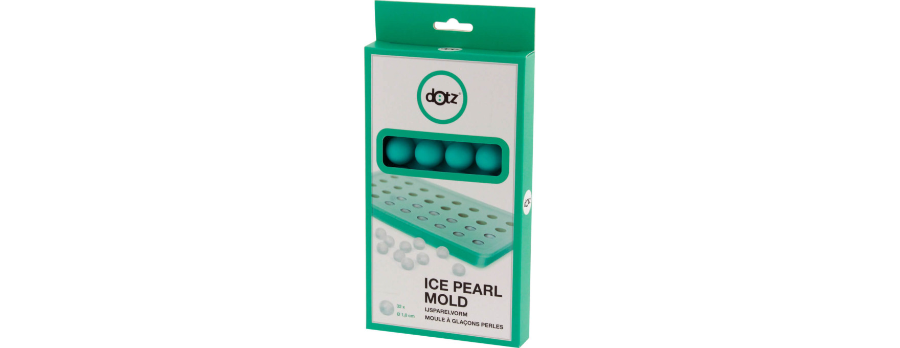 Moule en silicone bleu 32 perles - Dotz