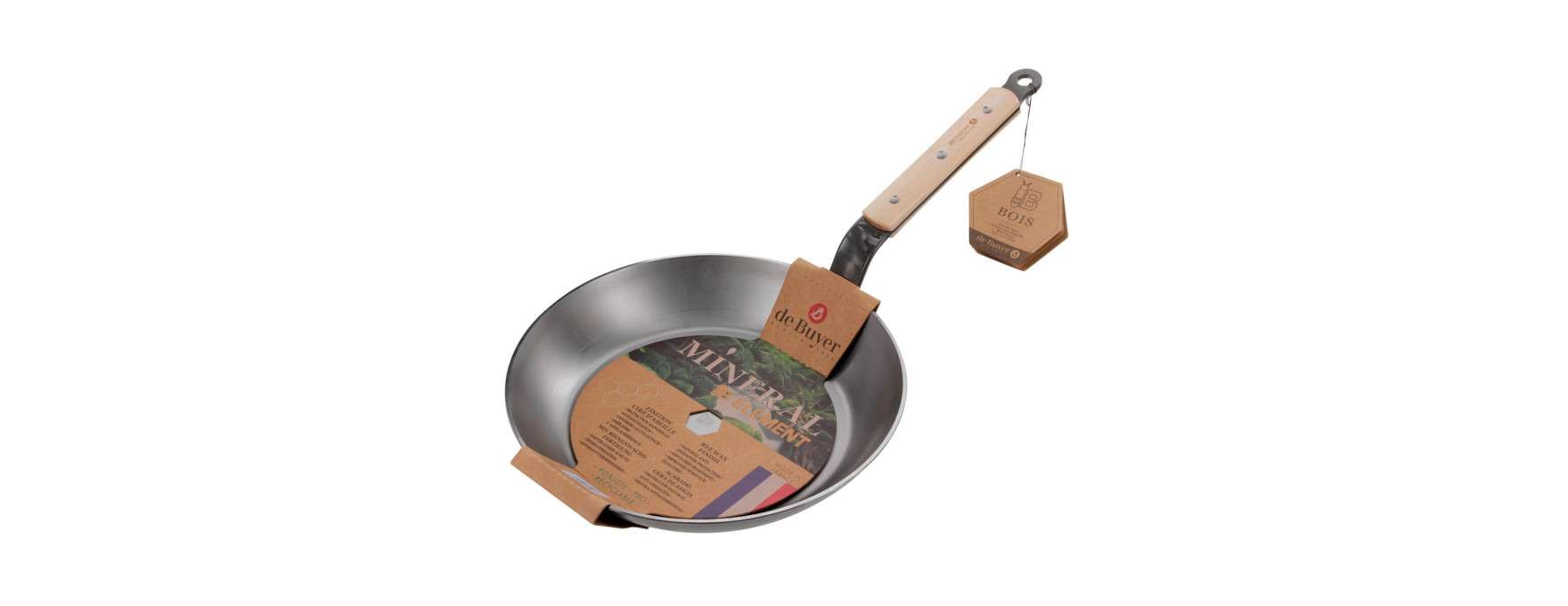 Poêle Mineral B Bois 28 cm - De Buyer