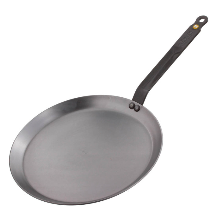 Crépiere galetière 30 cm  Mineral B élément en tôle - De Buy