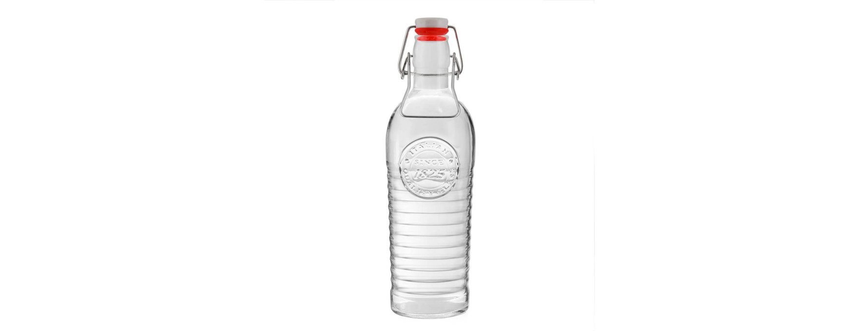 Bouteille en verre transparent 1.2L Officina - Bastide