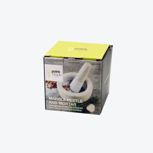 Mortier et pilon marbre - Point Virgule