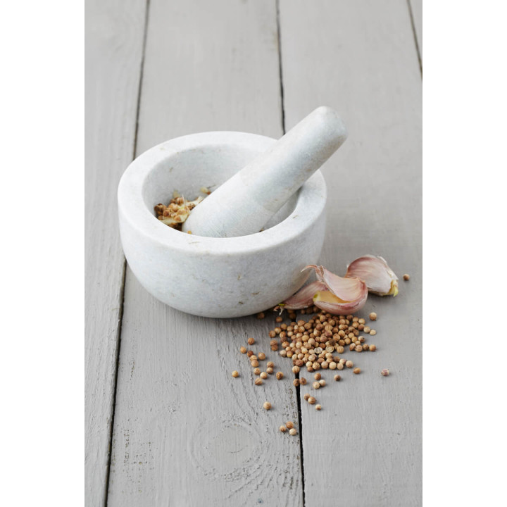 Mortier et pilon marbre - Point Virgule