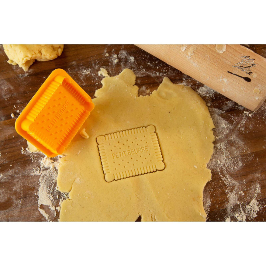 Emporte-pièce éjecteur en plastique biscuit Petit Beurre - I