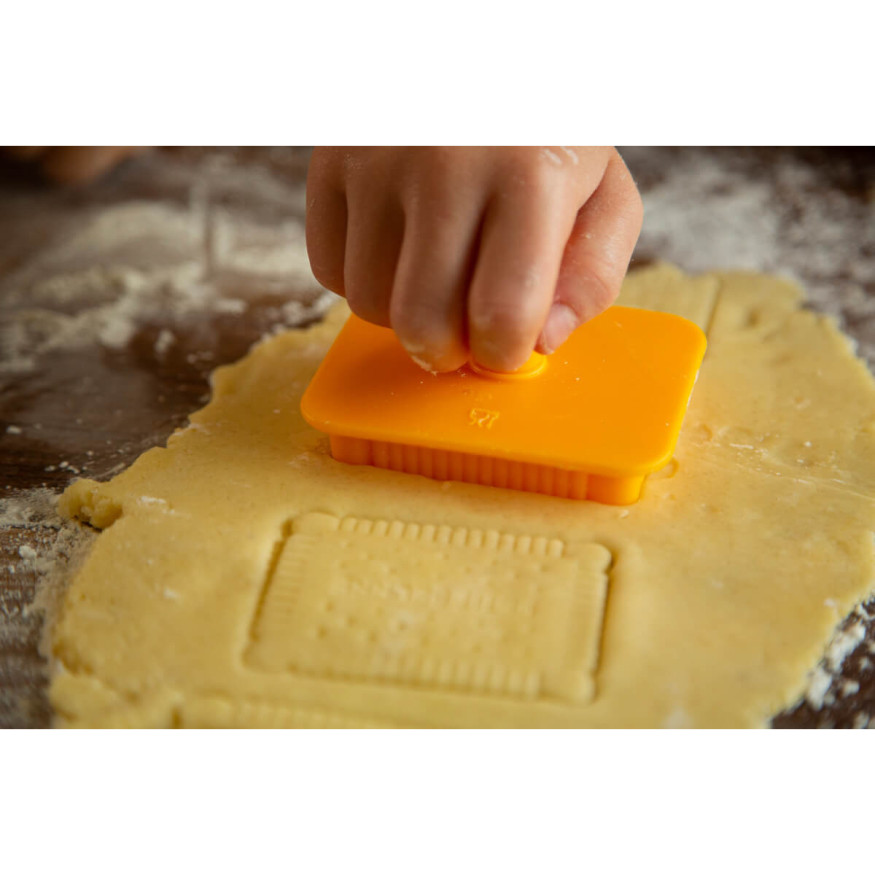 Emporte-pièce éjecteur en plastique biscuit Petit Beurre - I