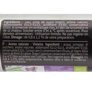 Arôme alimentaire naturel de violette 50 ml - Patisdecor