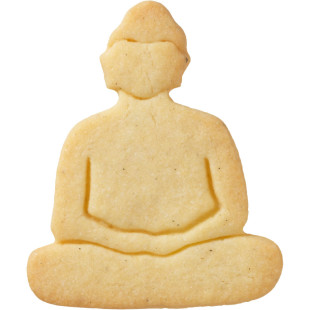 emporte-pièce en inox Bouddha 7,5 cm - Birkmann