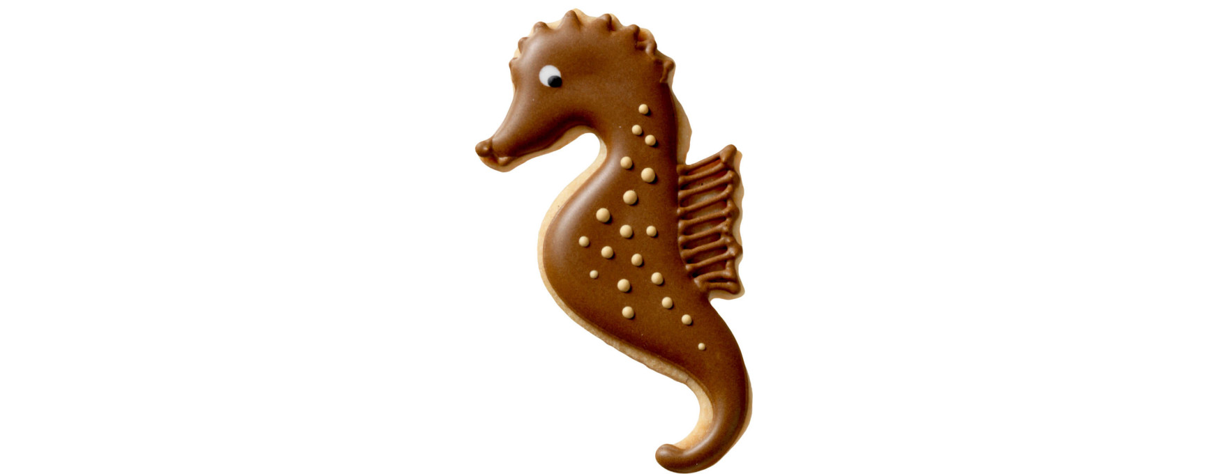 Emporte-pièce en inox hippocampe 9 cm - Birkmann