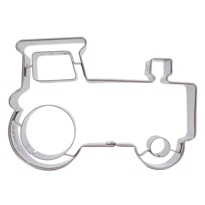 Emporte-pièce en inox tracteur 8,5 cm - Birkmann
