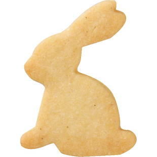 Emporte-pièce en inox petit lapin 4 cm - Birkmann