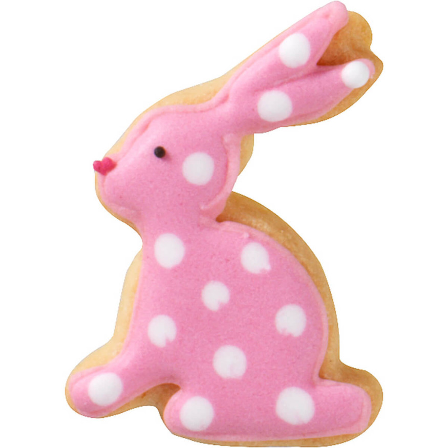 Emporte-pièce en inox petit lapin 4 cm - Birkmann