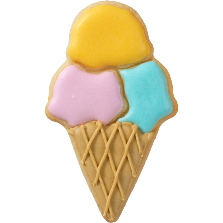 Emporte-pièce en inox cornet de glace 8 cm - Birkmann