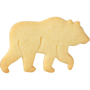 Emporte-pièce en inox ours 8,5 cm - Birkmann