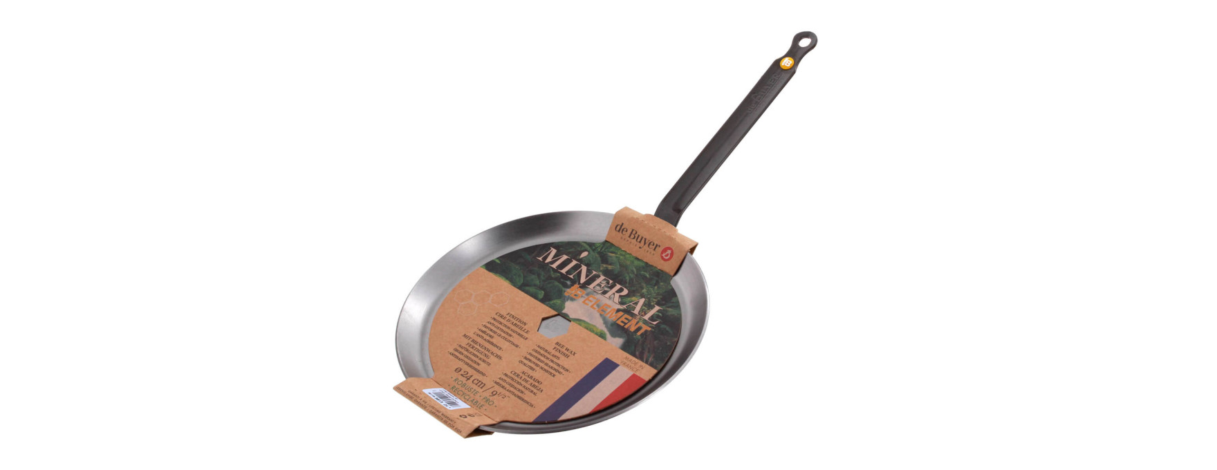 Crêpière Mineral B Bois 24 cm - De Buyer