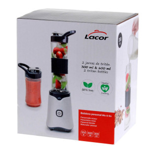 Blender individuel Mix and Go blanc - Lacor